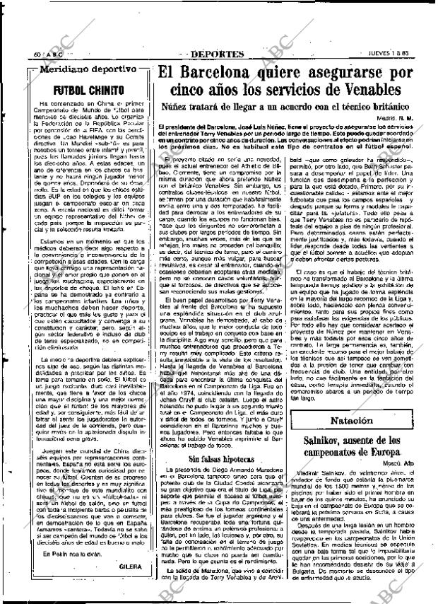 ABC MADRID 01-08-1985 página 60