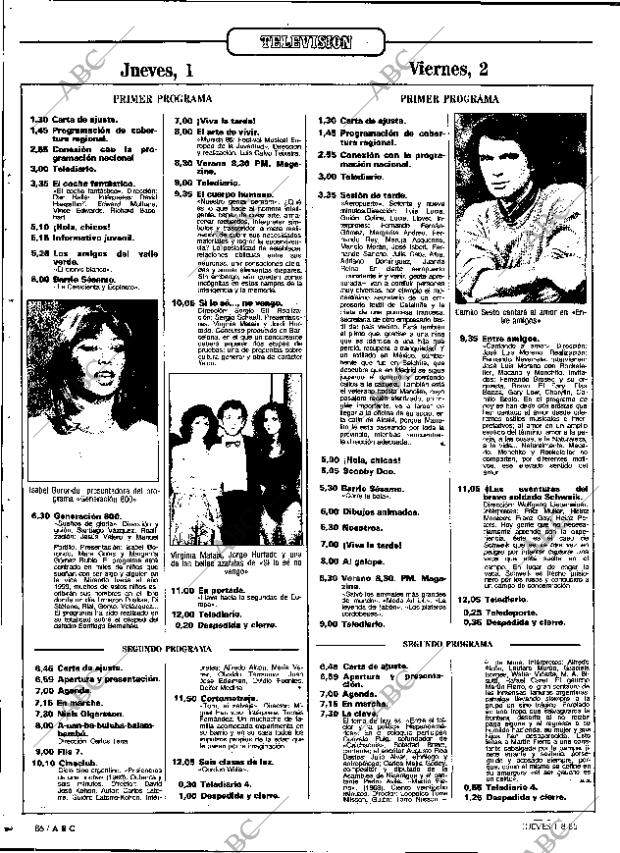 ABC MADRID 01-08-1985 página 86