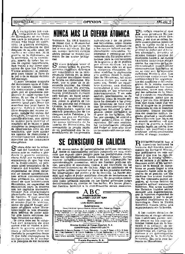 ABC MADRID 04-08-1985 página 15