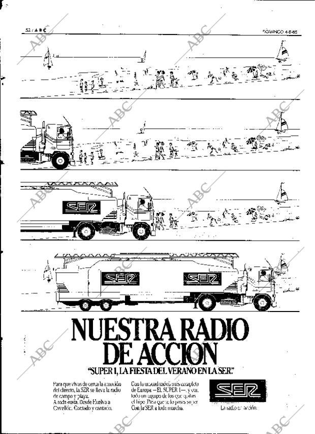 ABC MADRID 04-08-1985 página 52