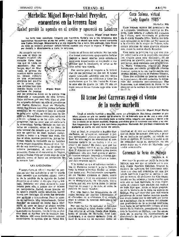 ABC SEVILLA 04-08-1985 página 33