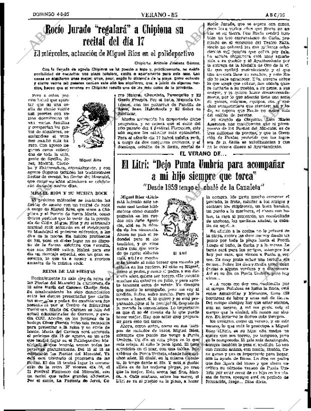 ABC SEVILLA 04-08-1985 página 35