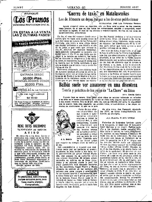 ABC SEVILLA 04-08-1985 página 36