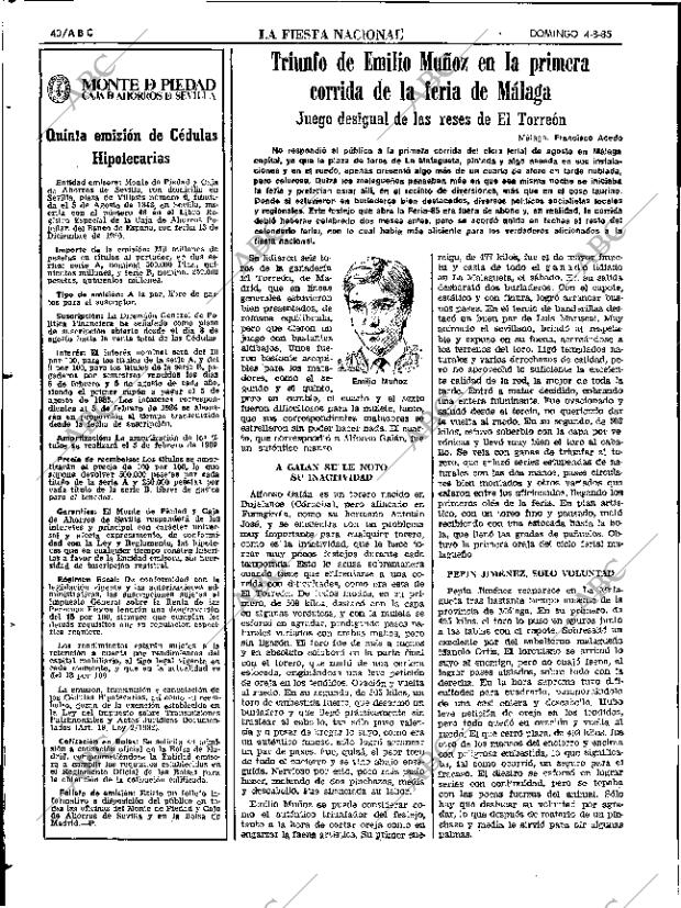 ABC SEVILLA 04-08-1985 página 40