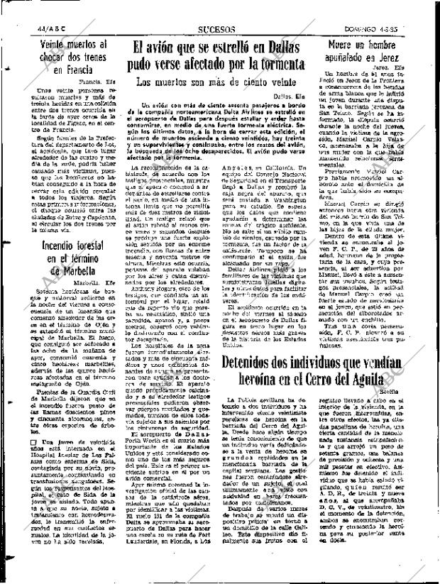 ABC SEVILLA 04-08-1985 página 44