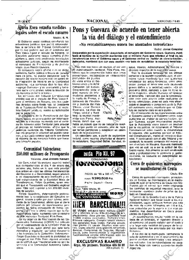 ABC MADRID 07-08-1985 página 18
