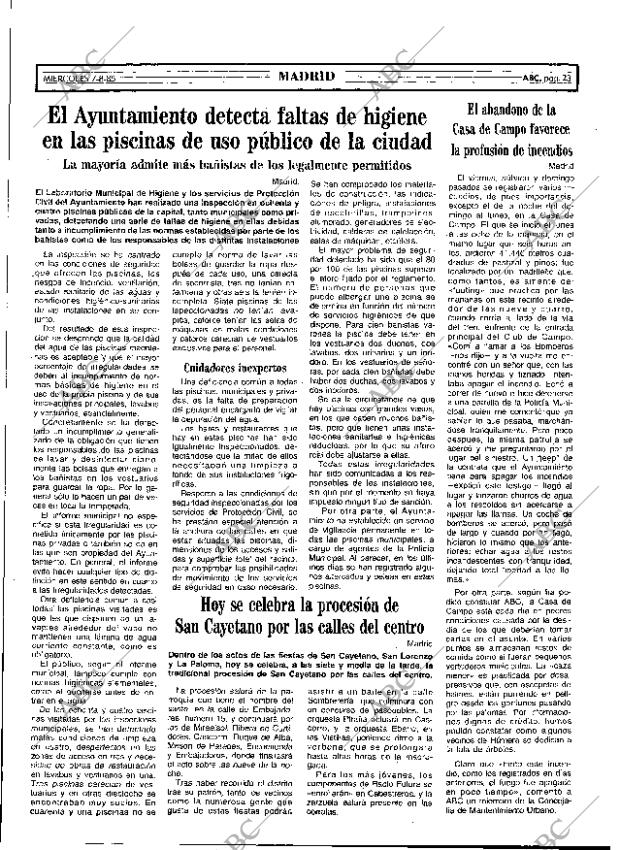 ABC MADRID 07-08-1985 página 23