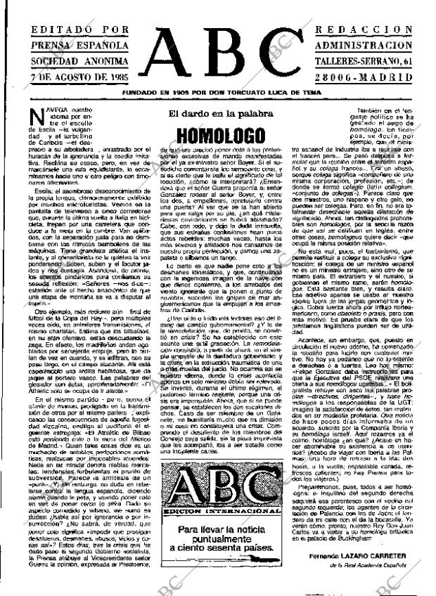 ABC MADRID 07-08-1985 página 3