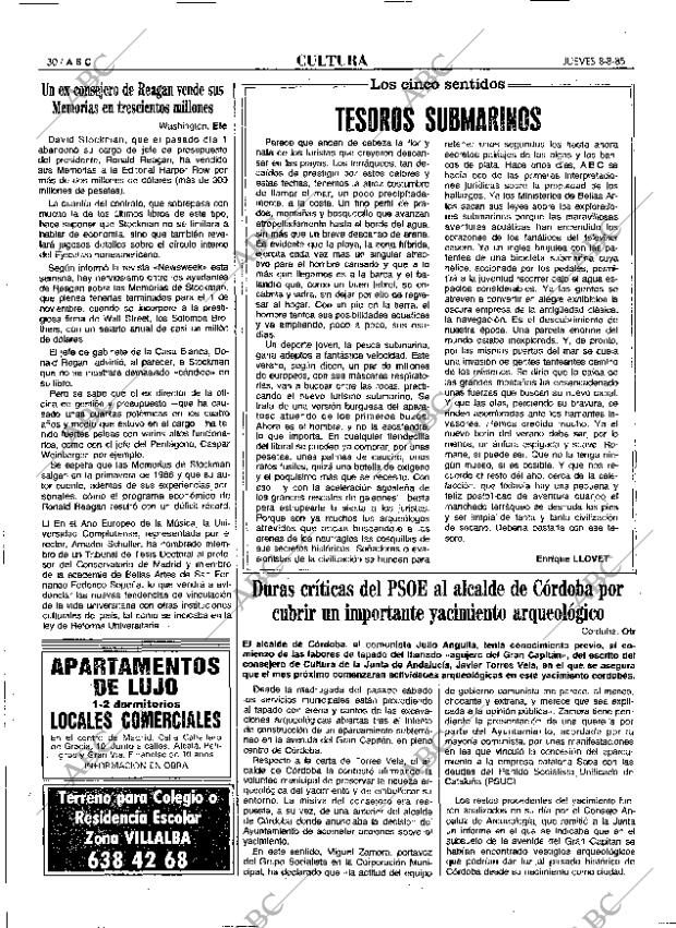 ABC MADRID 08-08-1985 página 30