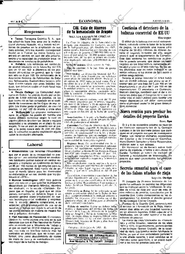 ABC MADRID 08-08-1985 página 44