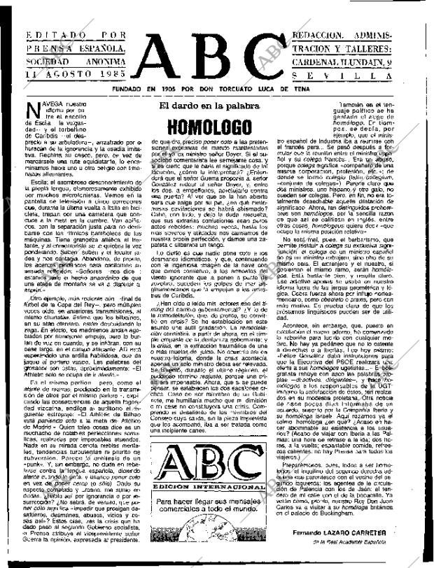 ABC SEVILLA 11-08-1985 página 3