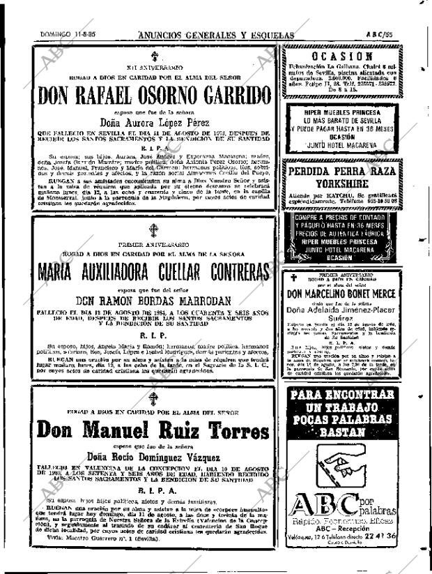 ABC SEVILLA 11-08-1985 página 55