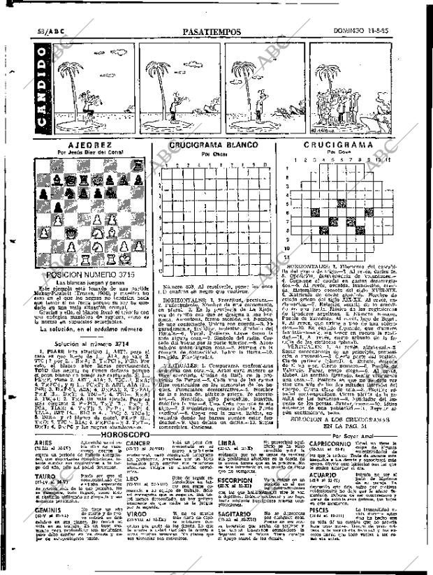 ABC SEVILLA 11-08-1985 página 58