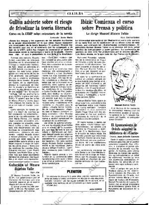 ABC MADRID 13-08-1985 página 27