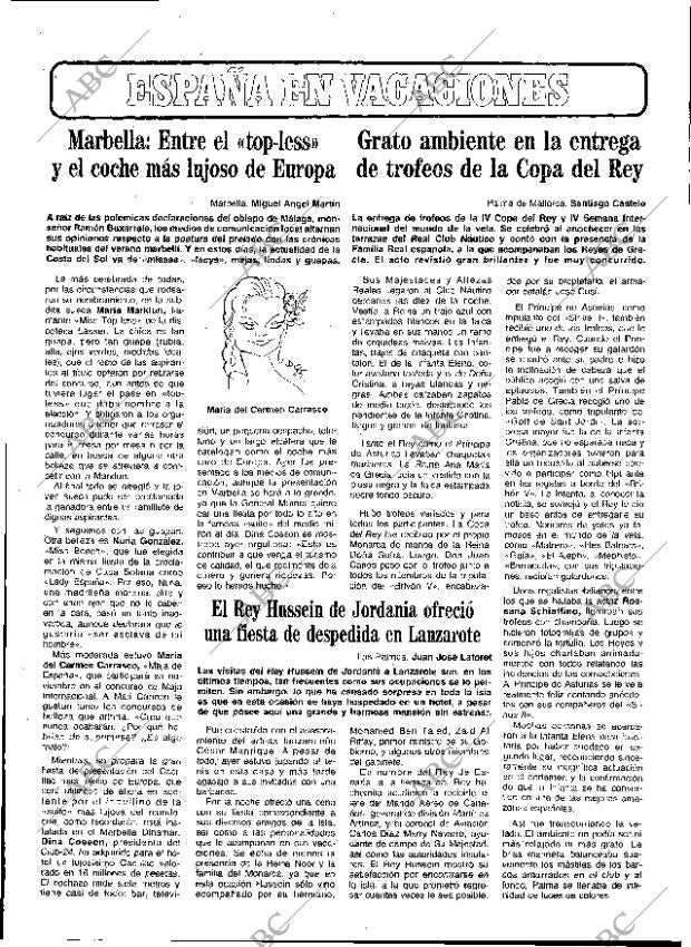 ABC MADRID 13-08-1985 página 29