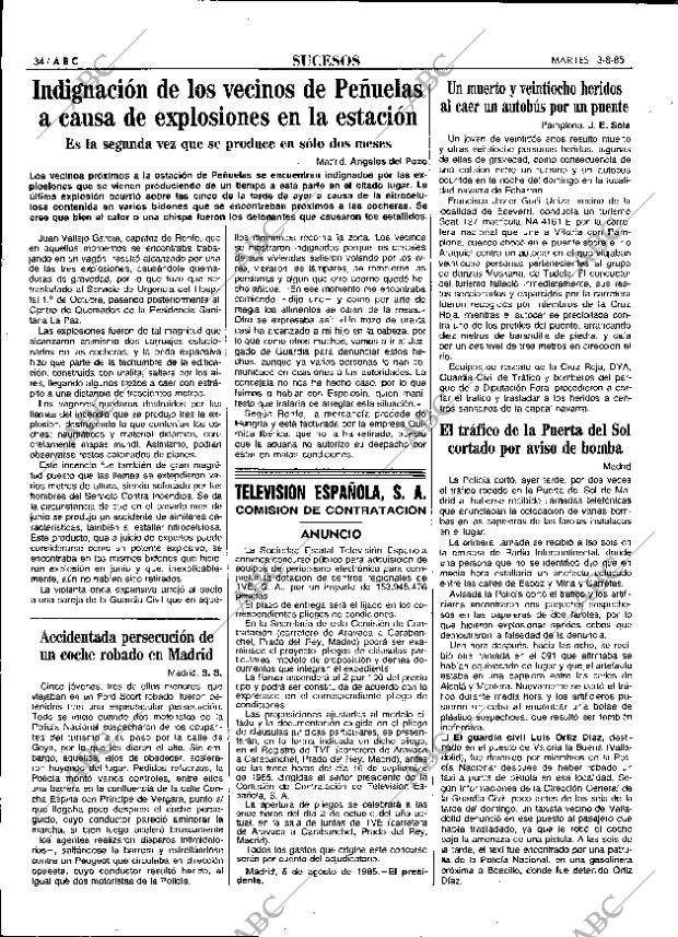 ABC MADRID 13-08-1985 página 34