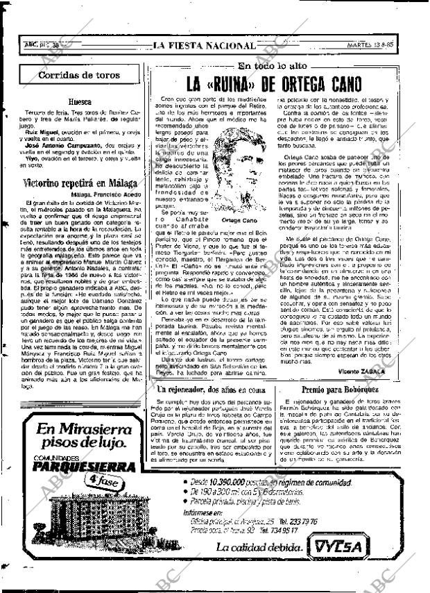 ABC MADRID 13-08-1985 página 38