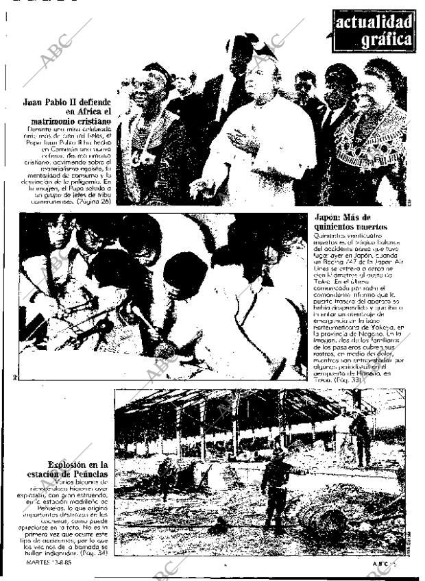 ABC MADRID 13-08-1985 página 5