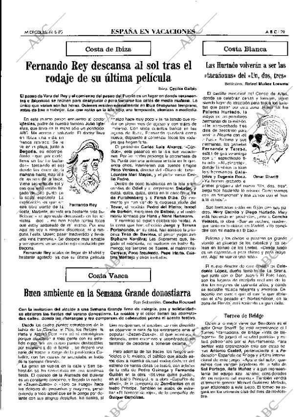 ABC MADRID 14-08-1985 página 29