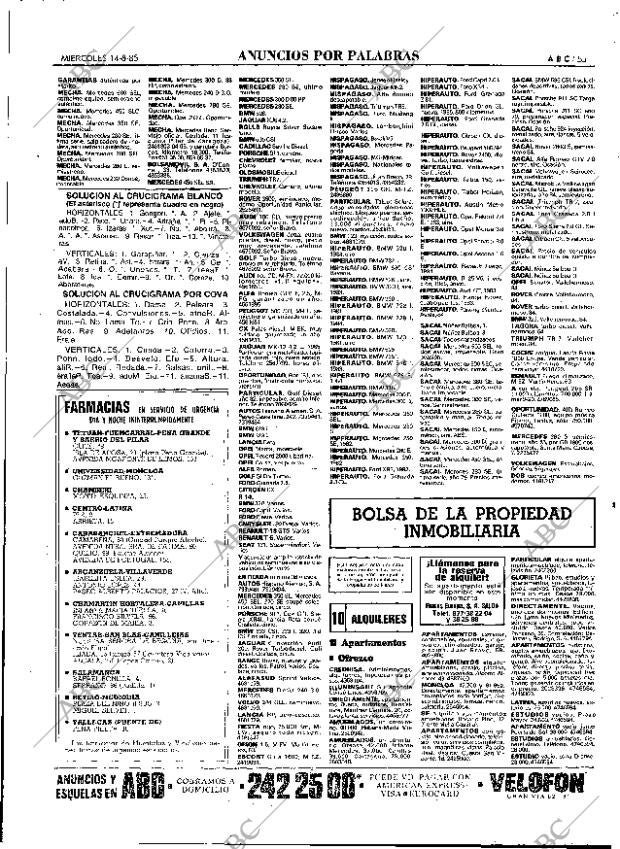ABC MADRID 14-08-1985 página 55
