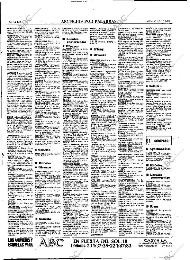 ABC MADRID 14-08-1985 página 56