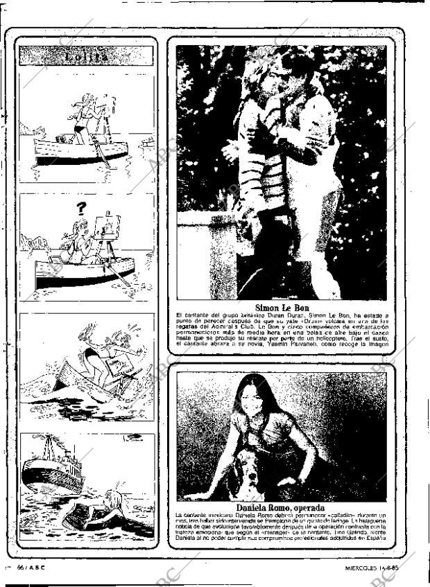 ABC MADRID 14-08-1985 página 66