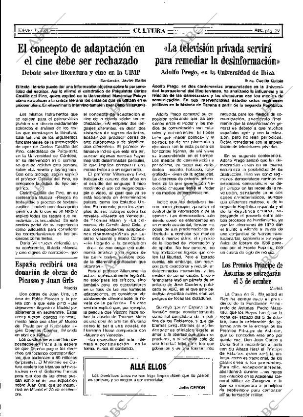 ABC MADRID 15-08-1985 página 29