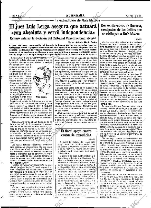 ABC MADRID 15-08-1985 página 42