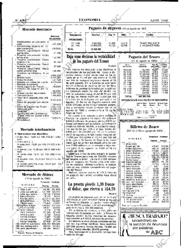 ABC MADRID 15-08-1985 página 48