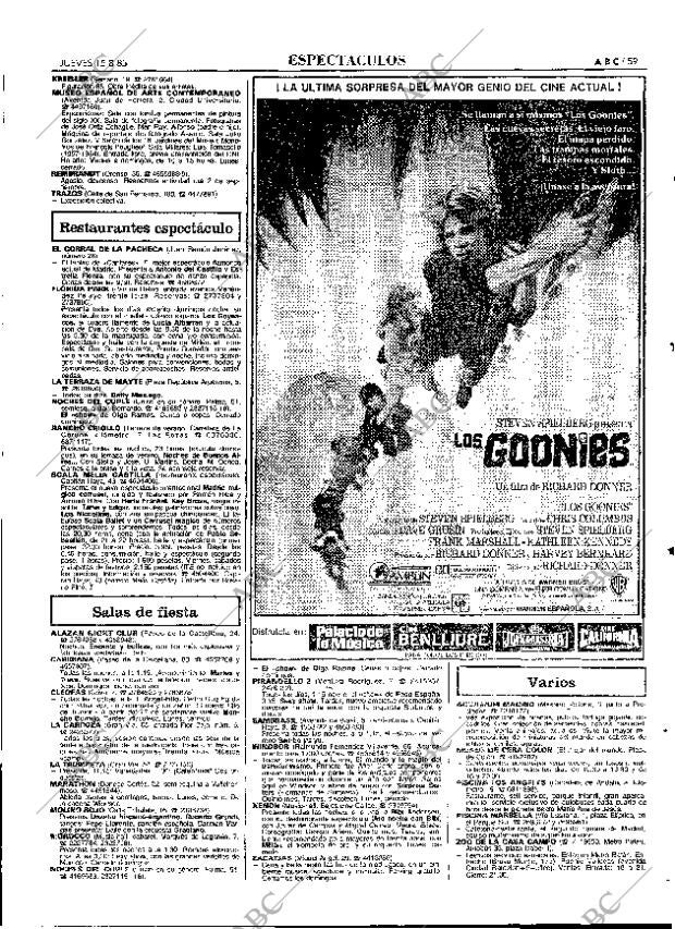 ABC MADRID 15-08-1985 página 59