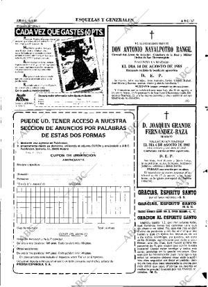 ABC MADRID 15-08-1985 página 67