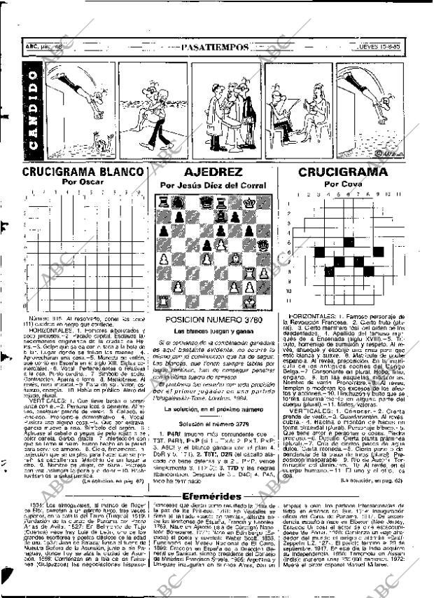 ABC MADRID 15-08-1985 página 68