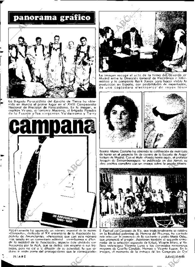 ABC MADRID 15-08-1985 página 76