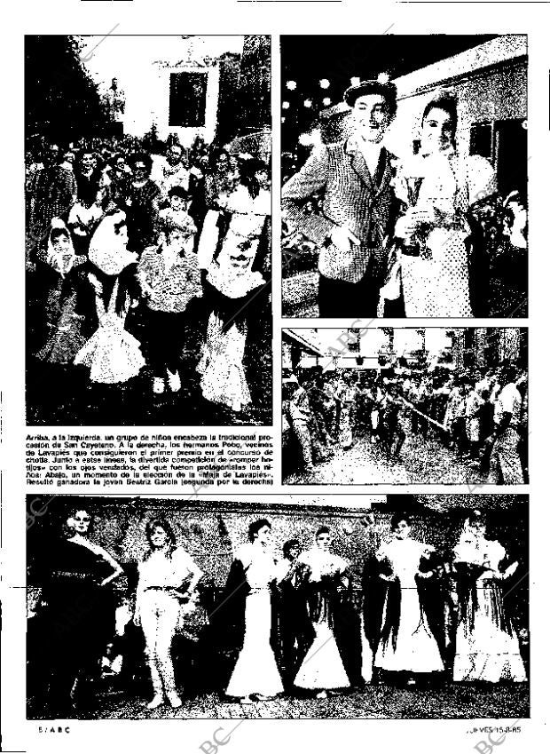 ABC MADRID 15-08-1985 página 8