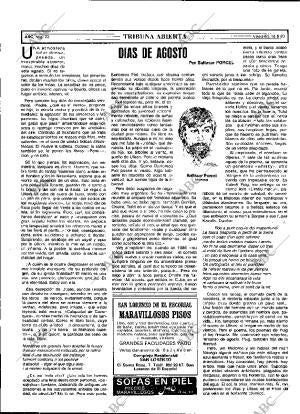 ABC MADRID 16-08-1985 página 22