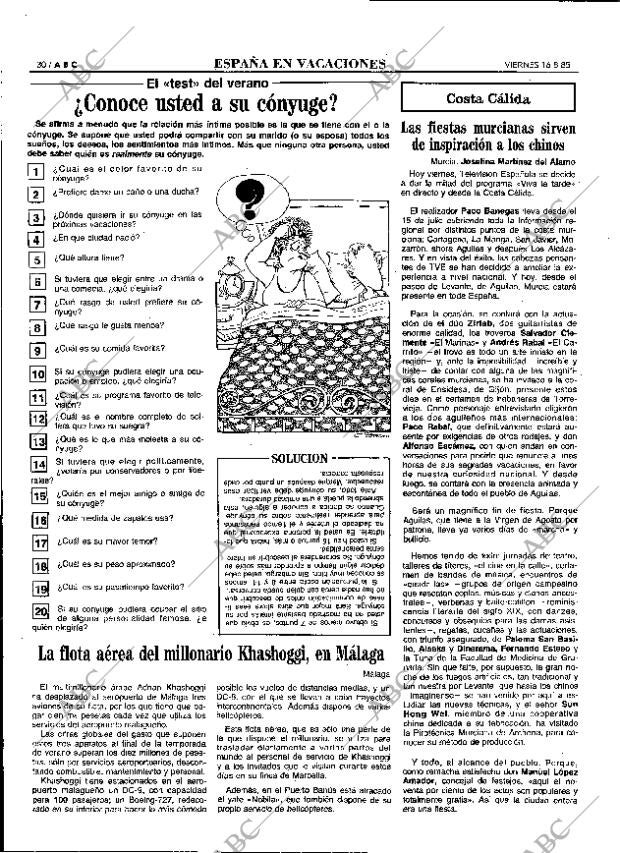 ABC MADRID 16-08-1985 página 30