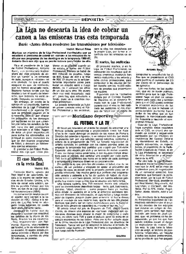 ABC MADRID 16-08-1985 página 43