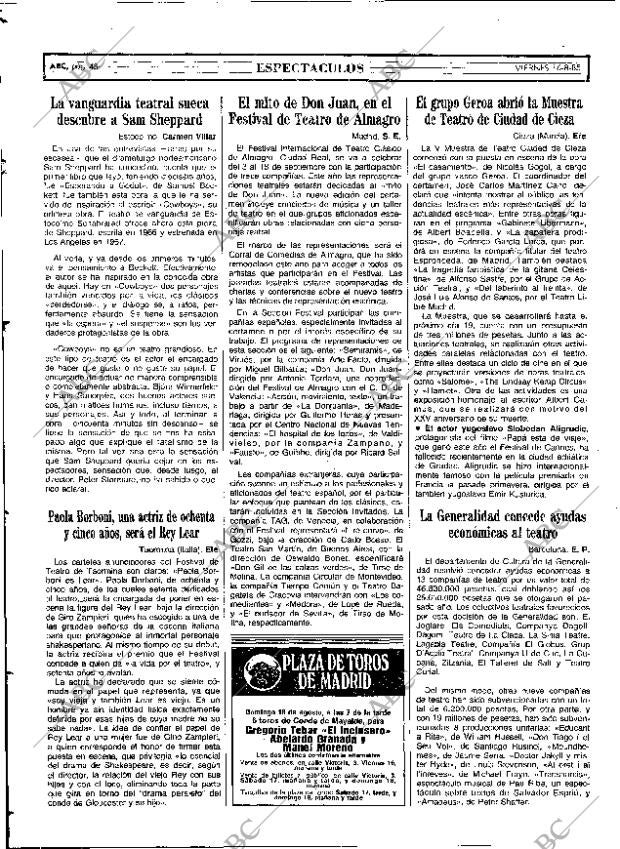 ABC MADRID 16-08-1985 página 48
