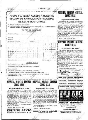 ABC MADRID 16-08-1985 página 62