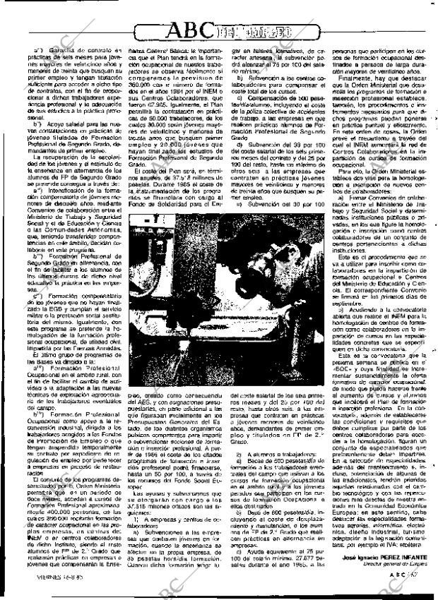 ABC MADRID 16-08-1985 página 67