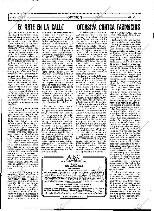 ABC MADRID 17-08-1985 página 11