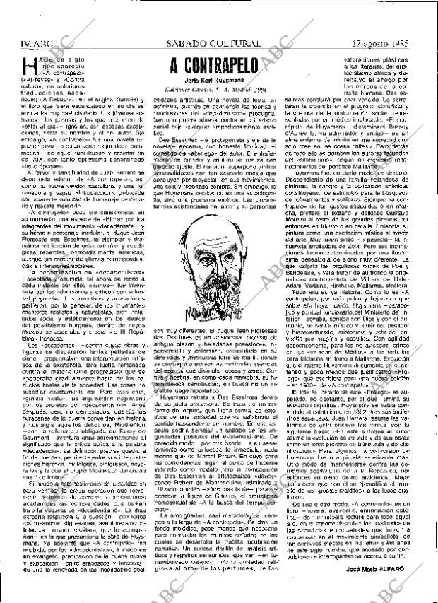 ABC MADRID 17-08-1985 página 38