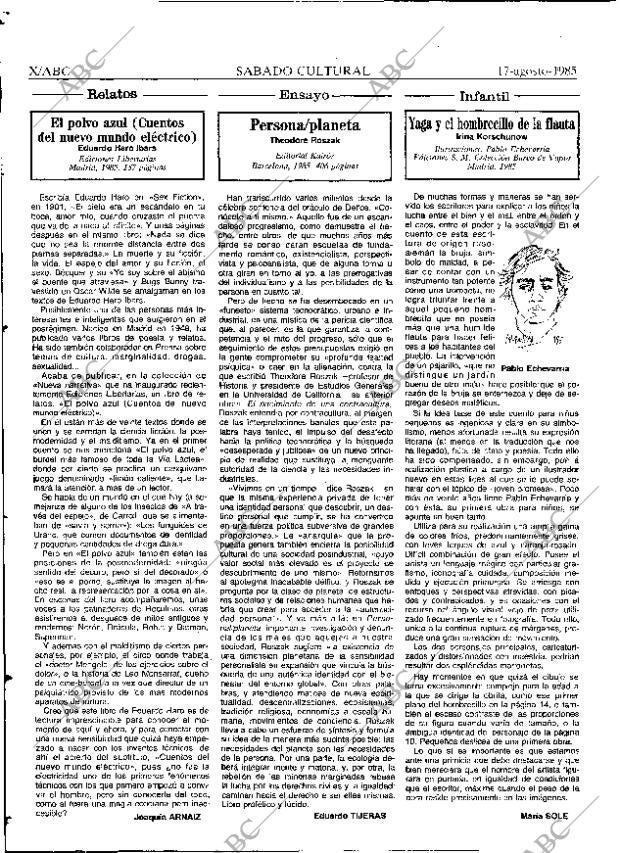 ABC MADRID 17-08-1985 página 44
