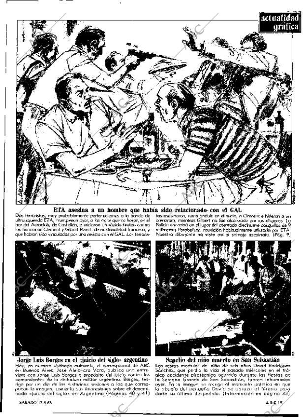 ABC MADRID 17-08-1985 página 5