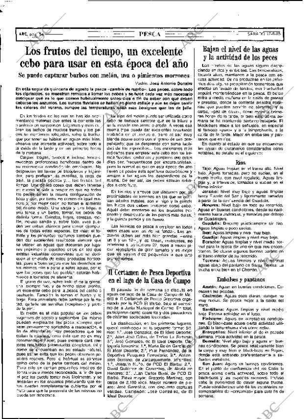 ABC MADRID 17-08-1985 página 54