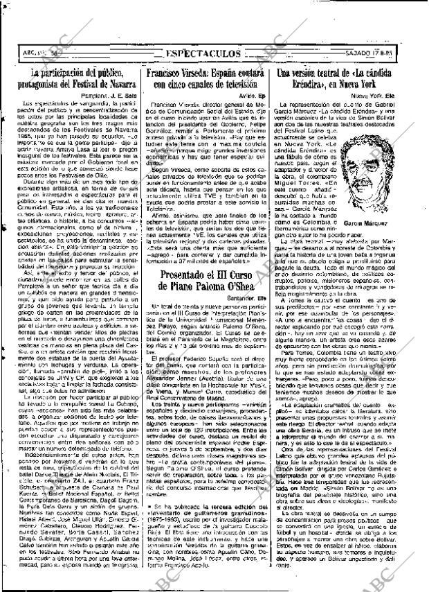 ABC MADRID 17-08-1985 página 58
