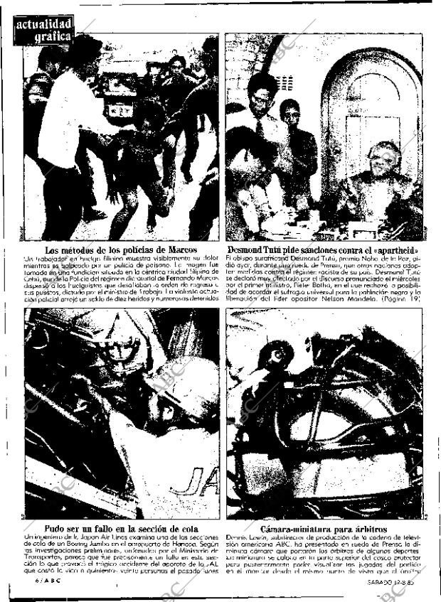 ABC MADRID 17-08-1985 página 6