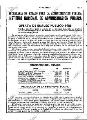 ABC MADRID 17-08-1985 página 71