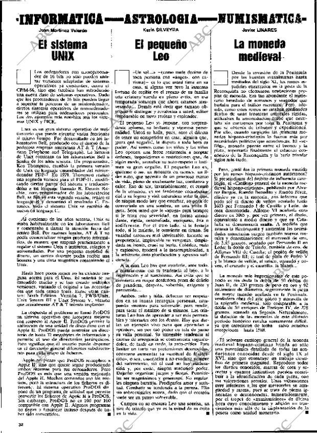 ABC MADRID 18-08-1985 página 112