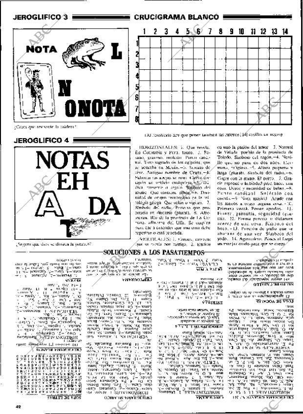 ABC MADRID 18-08-1985 página 122